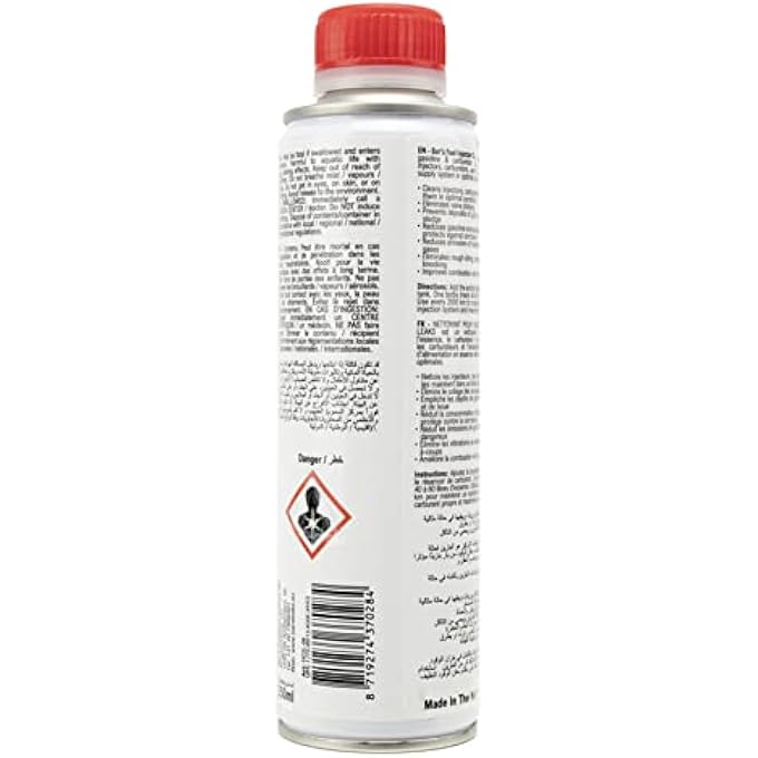 Bars FUEL INJECTOR CLEANER ADDITIVE 250ML SAVES FUEL - Image 2